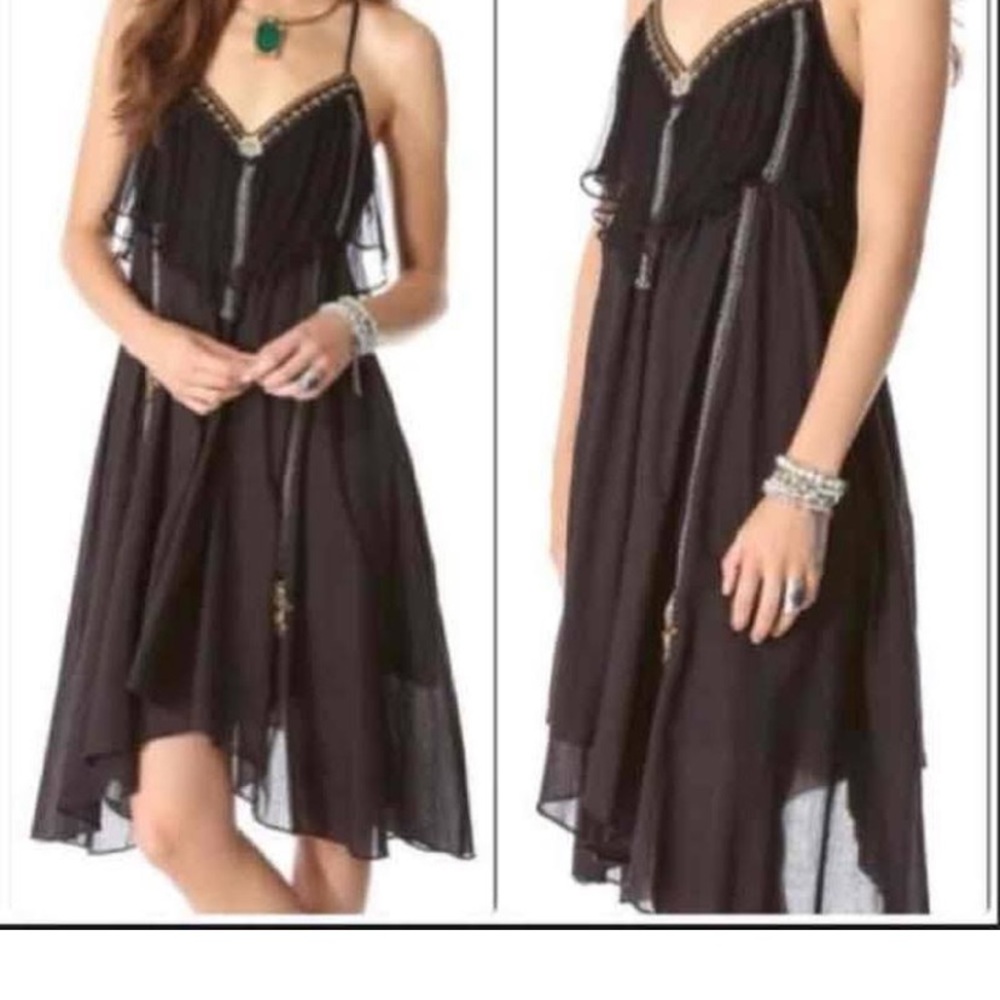 ISO free people enchanted rock dress, black, XS/S